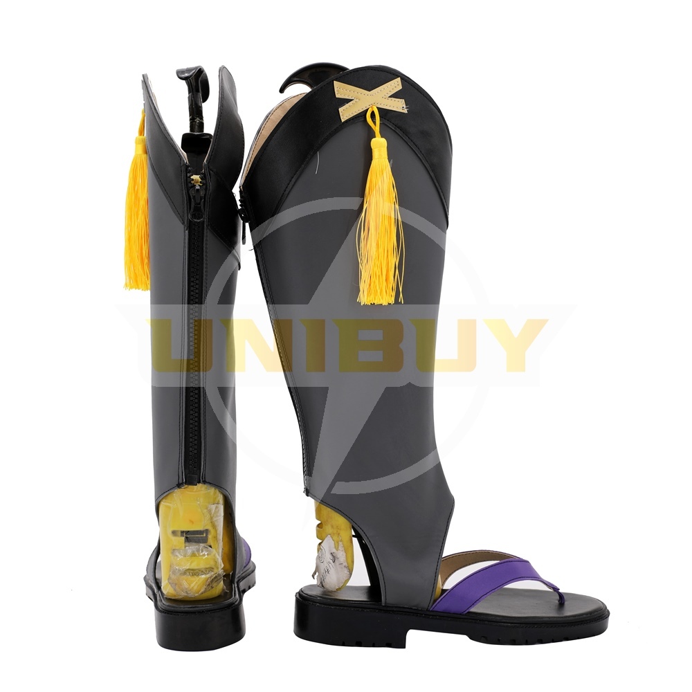 Genshin Impact Scaramuche Shoes Cosplay Men Boots Unibuy