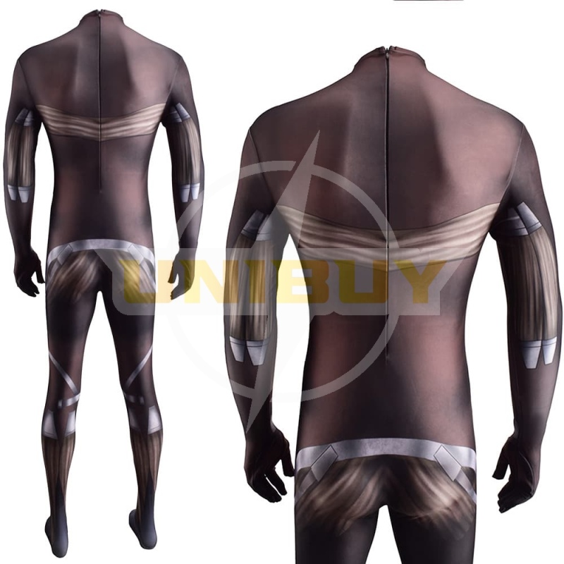 Metal Gear Raiden Snake Costume Cosplay White Devil Jumpsuit Bodysuit Unibuy