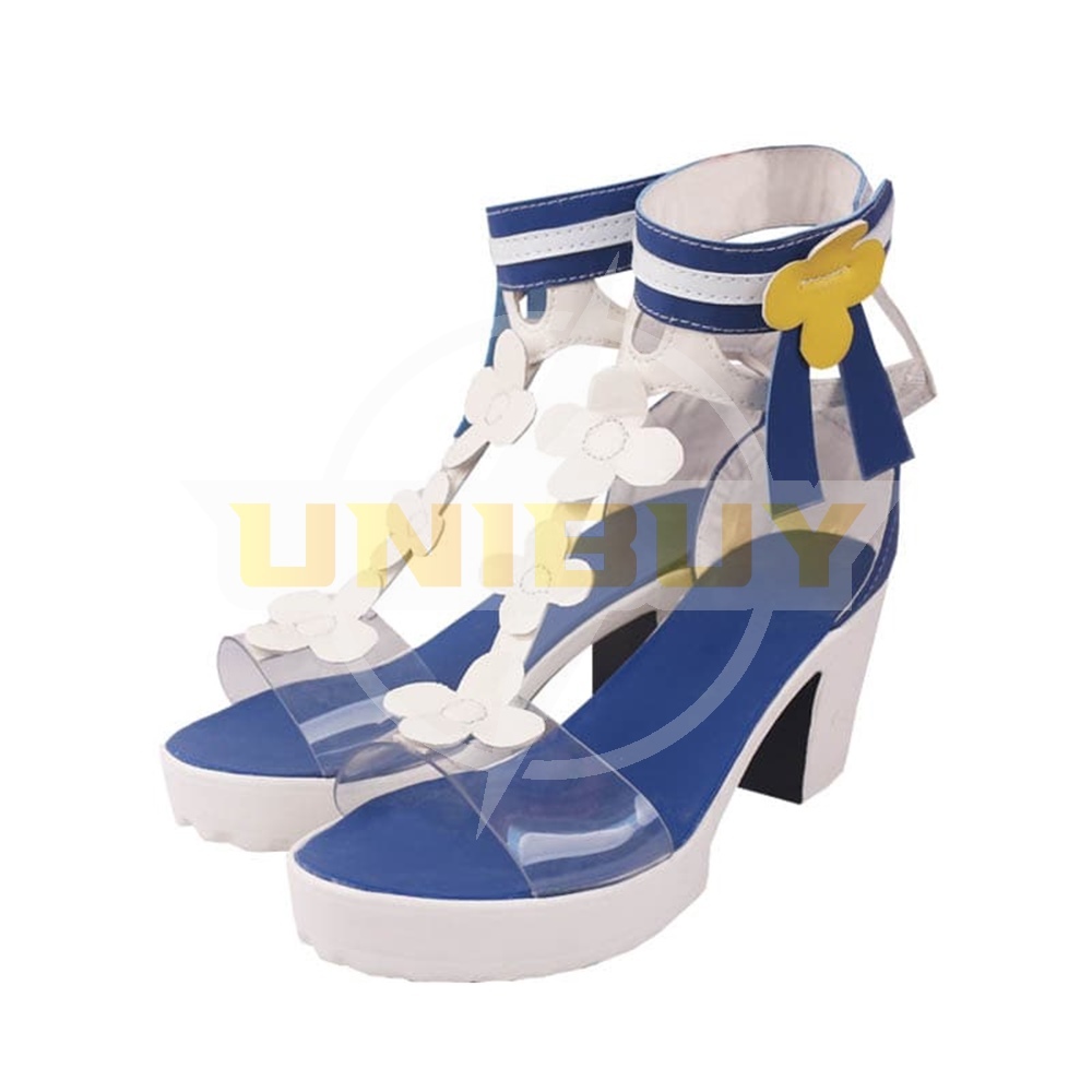Genshin Impact Barbara Summertime Sparkle Shoes Cosplay Women Boots Ver 2 Unibuy
