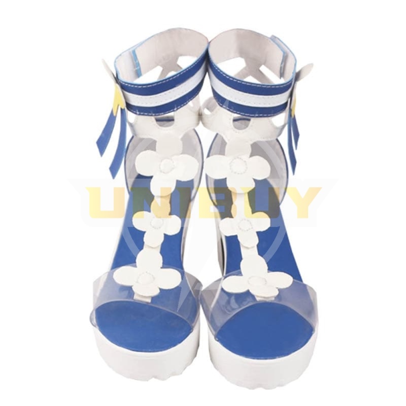 Genshin Impact Barbara Summertime Sparkle Shoes Cosplay Women Boots Ver 2 Unibuy