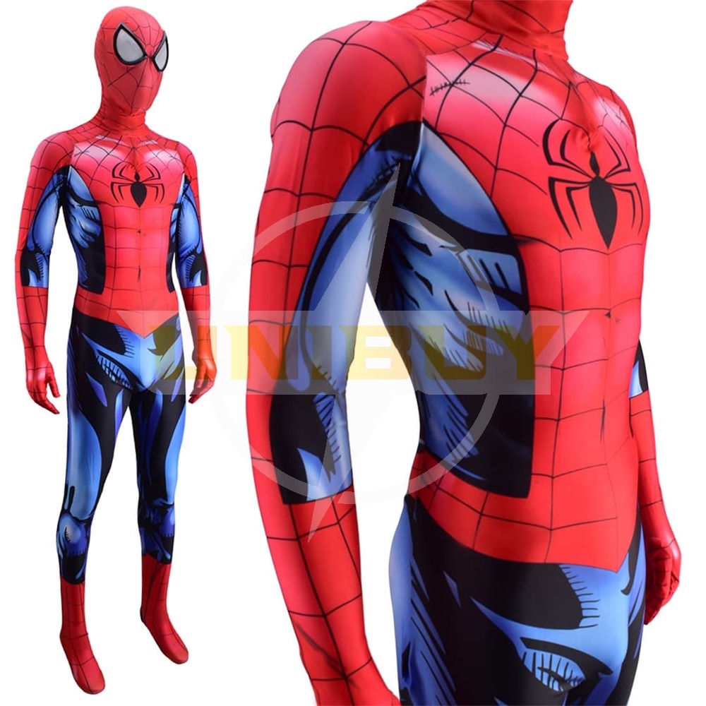 The Ultimate Spider Man Costume Cosplay Suit Bagley's Comic Version For Kids Adult Unibuy