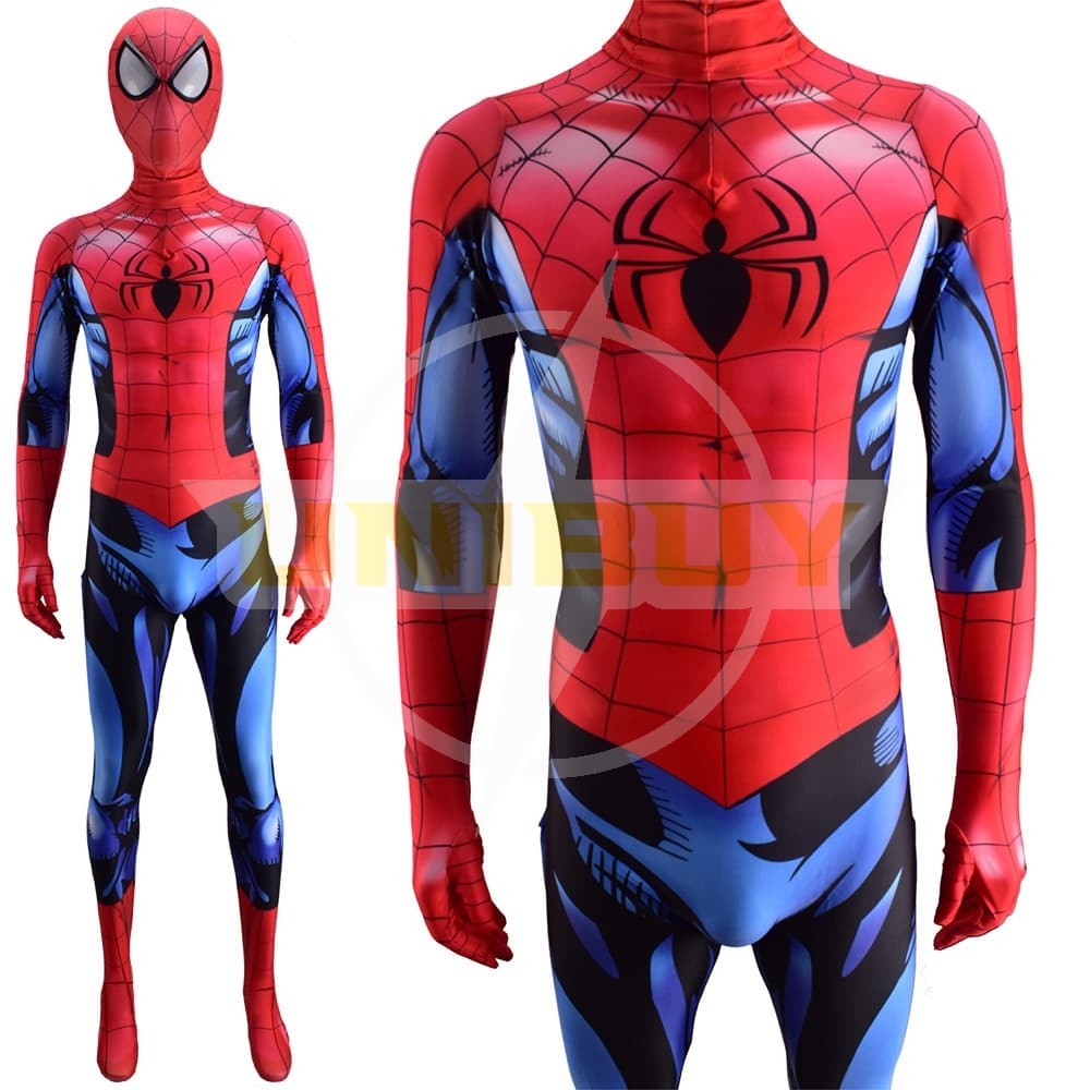 The Ultimate Spider Man Costume Cosplay Suit Bagley's Comic Version For Kids Adult Unibuy