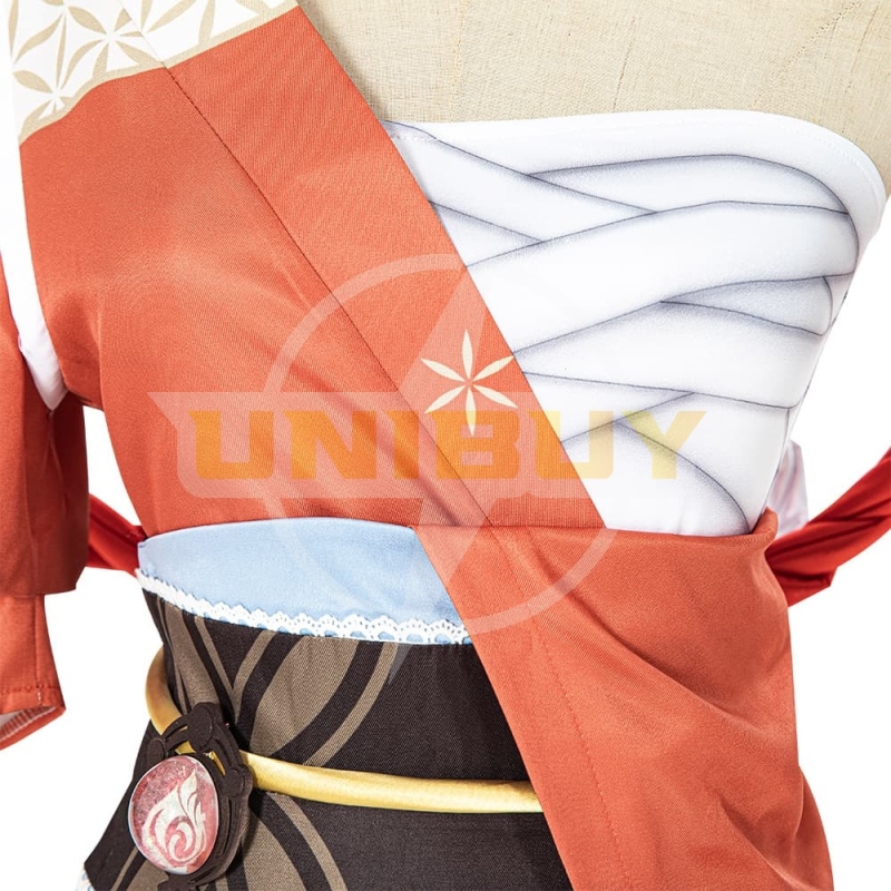 Genshin Impact Yoimiya Costume Cosplay Suit Ver 1 Unibuy