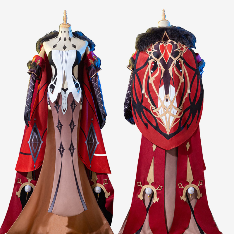 Genshin Impact Signora Costume Cosplay Dress Unibuy