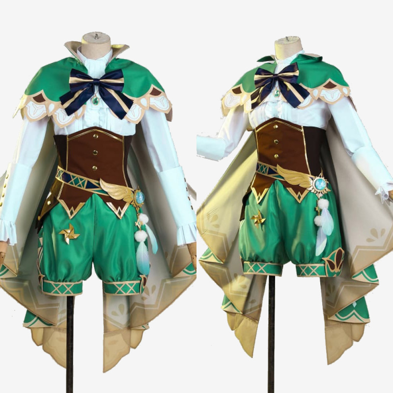 Genshin Impact Venti Costume Cosplay Suit Unibuy