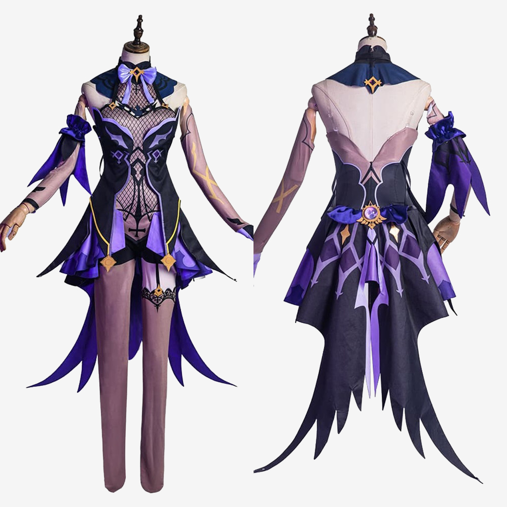 Genshin Impact Fischl Costume Cosplay Dress Unibuy