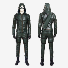 Arrow Season 5 Costume Cosplay Suit Oliver Queen