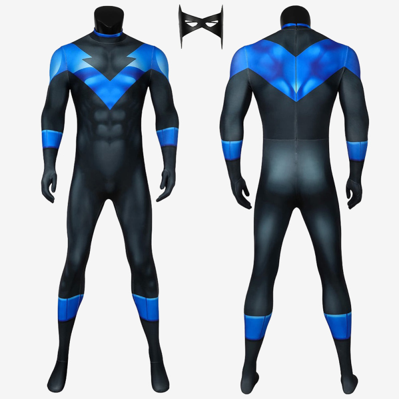 Nightwing Costume Cosplay Suit Richard Grayson Batman Under the Red Hood Outfit Unibuy