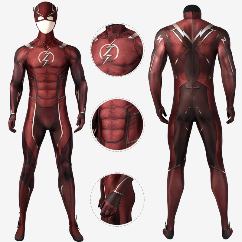 Injustice 2 The Flash Costume Cosplay Suit Barry Allen Unibuy