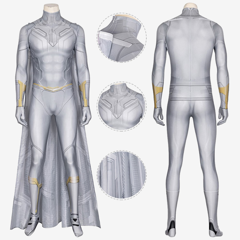 Wanda Vision The White Vision Costume Cosplay Suit