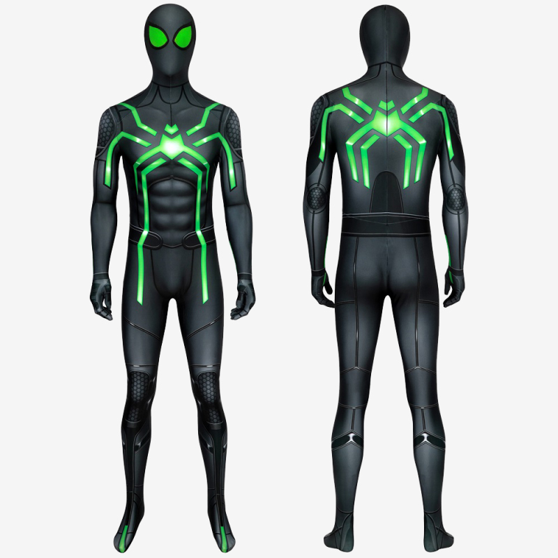 Spider-Man PS4 Costume Cosplay Stealth Big Time Suit Unibuy