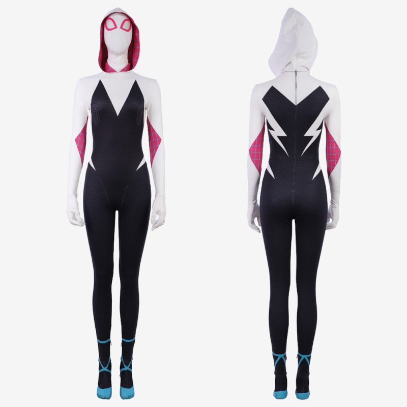 Spider Woman Gwen Stacy Costume Cosplay Suit Spider Man: Into the Spider Verse Unibuy