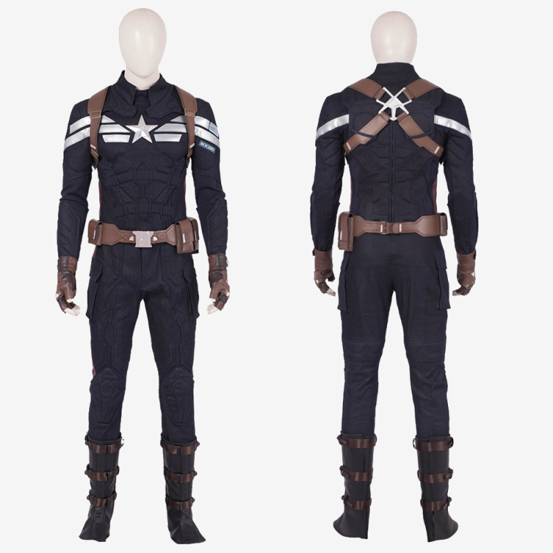 Avengers Endgame Captain America Costume Cosplay Suit Uniform Unibuy
