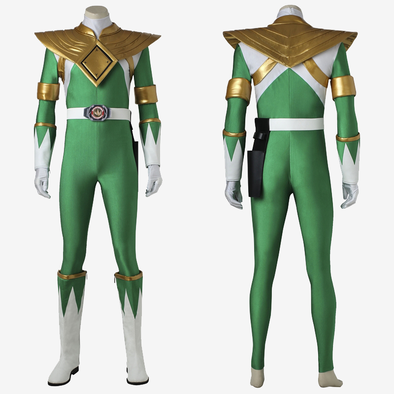 Power Green Ranger Costume Cosplay Suit Rangers Unibuy