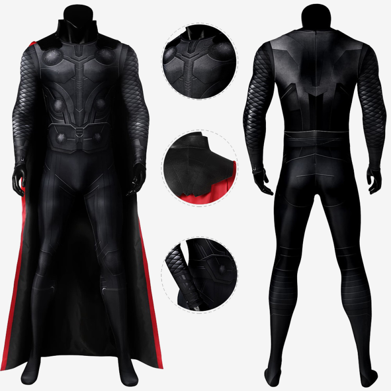 Avengers Infinity War Thor Costume Cosplay Suit With Cloak Unibuy