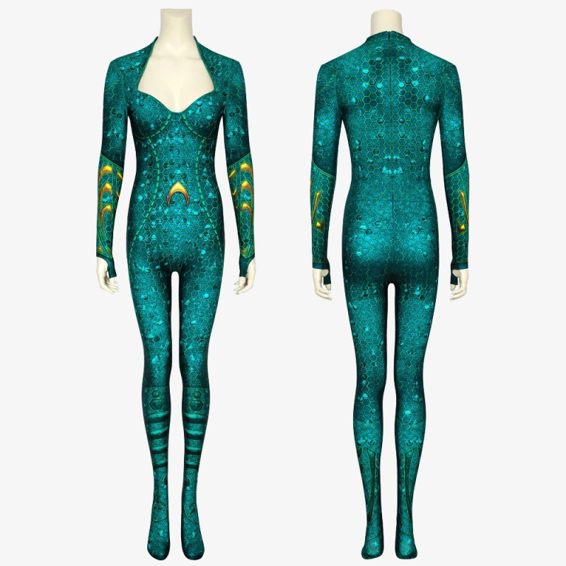 Aquaman Mera Costume Cosplay Suit Ver 1 Unibuy