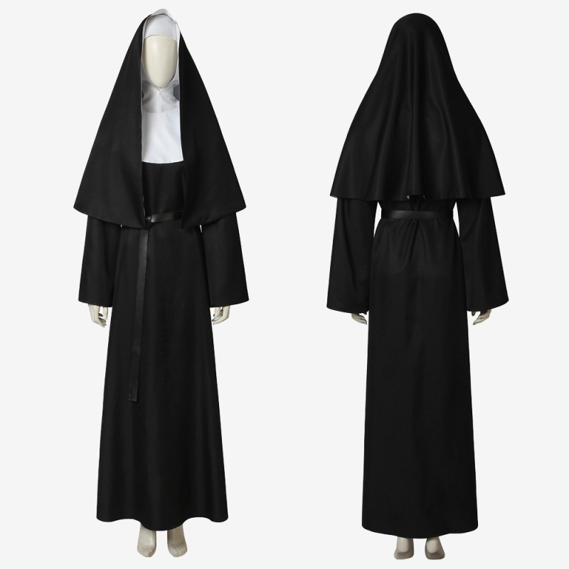 The Nun Cosplay Costume Suit Valak Demon Nun Scary Unibuy