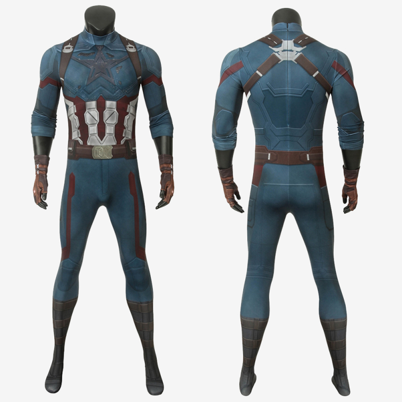 Avengers Infinity War Captain America Costume Cosplay Suit Steve Rogers Unibuy