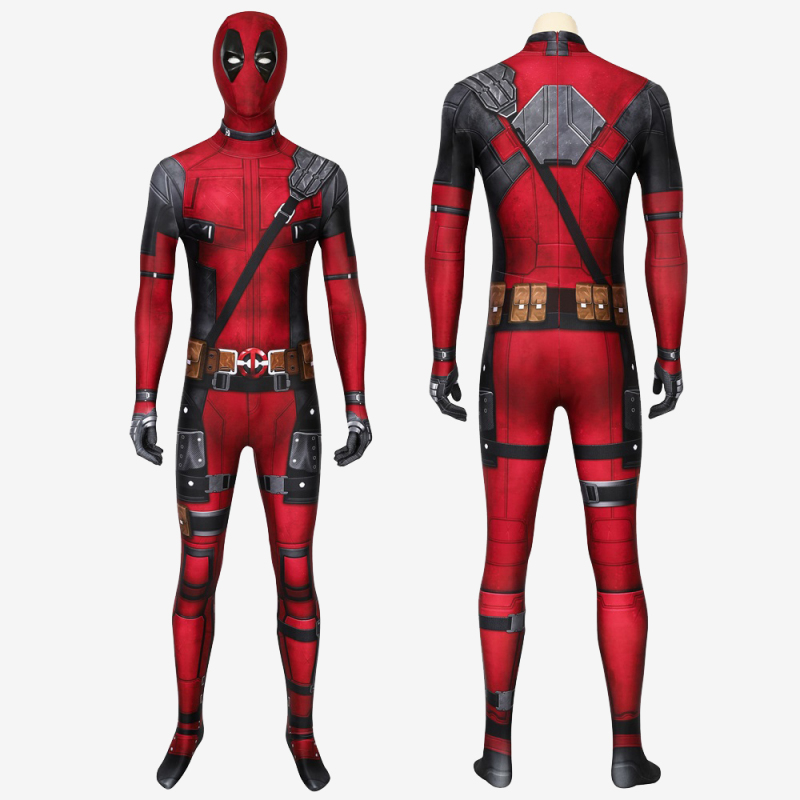 Deadpool Costume Cosplay Suit Wade Wilson Men Outfit Ver 2 Unibuy