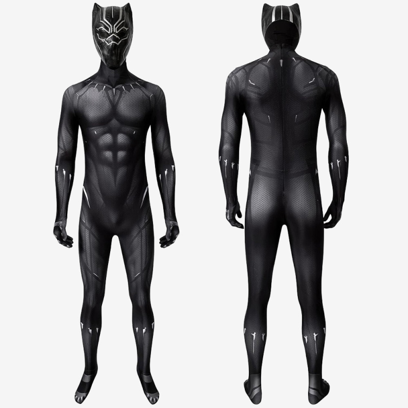 Black Panther T'Challa Costume Cosplay Suit Ver 2 Unibuy