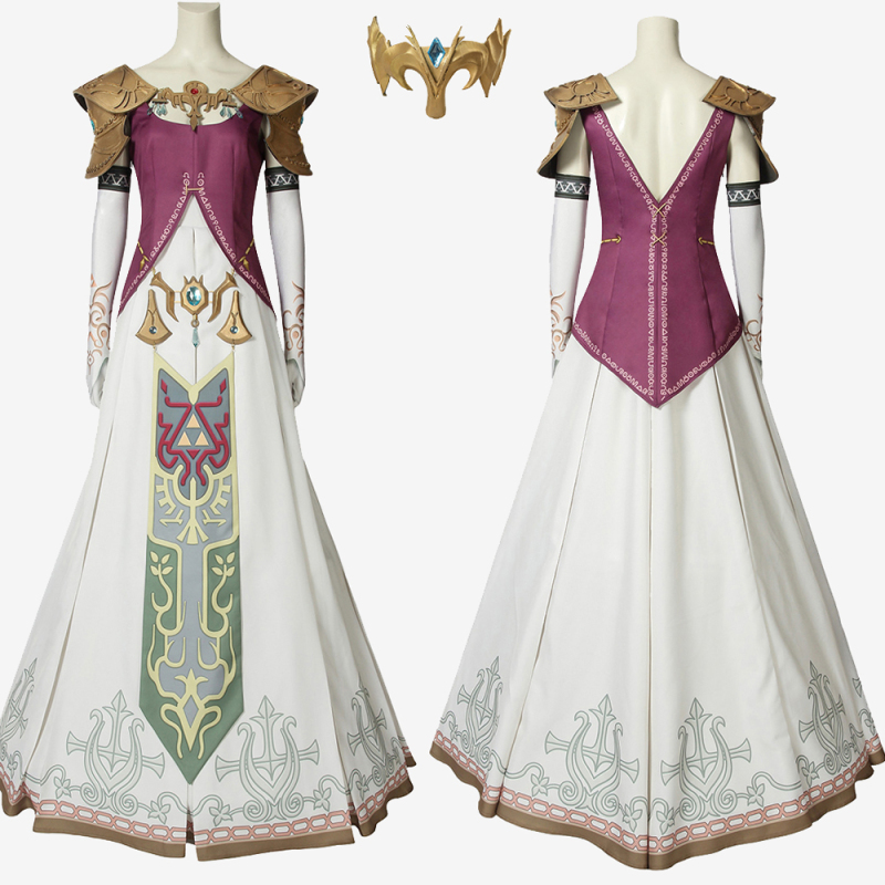 Twilight Princess Cosplay Costume Dress Princess Zelda The Legend of Zelda 3D Printed Unibuy