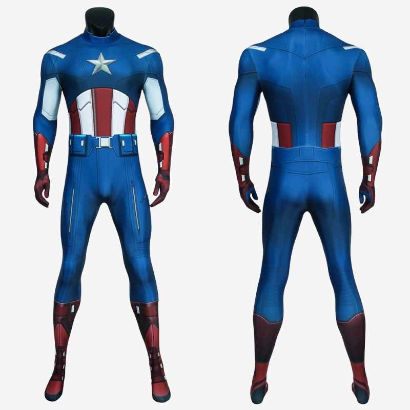 The Avengers Captain America Costume Cosplay Suit Steve Rogers Unibuy