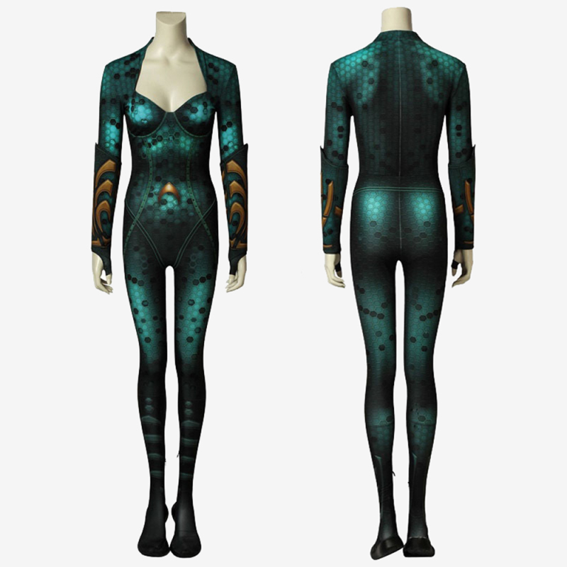 Aquaman Mera Costume Cosplay Suit Unibuy