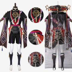 Genshin Impact Scaramuche Costume Cosplay Suit Ver 1 Unibuy