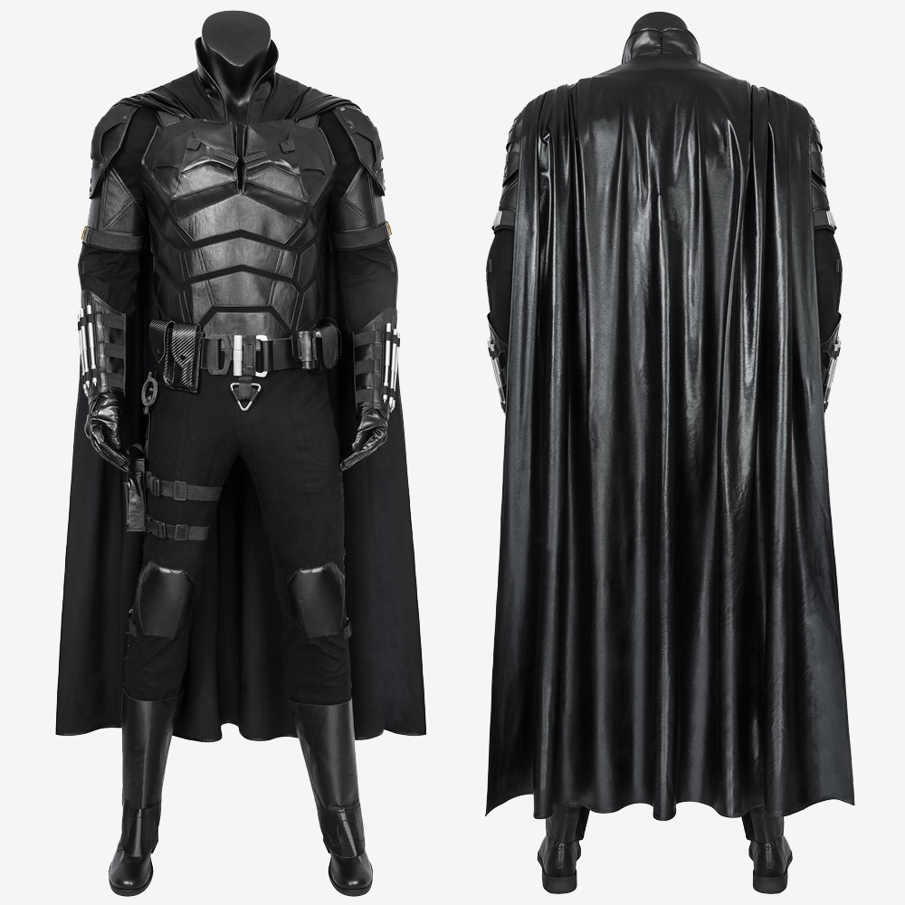 The Batman 2022 Costume Cosplay Suit Bruce Wayne Halloween Outfit Unibuyplus
