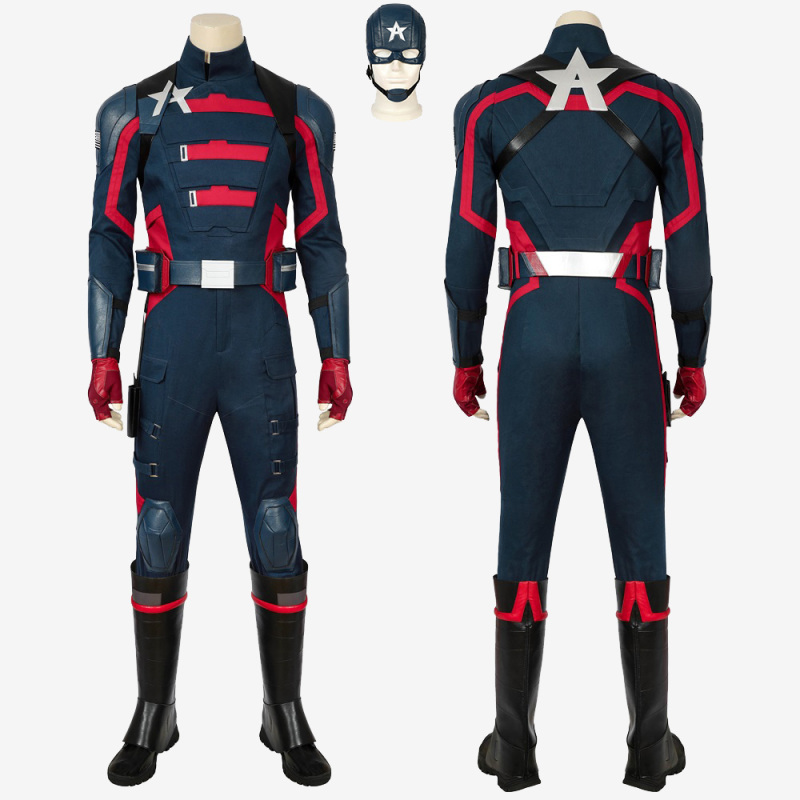 Captain America U.S. Agent Cosplay Costume John Walker The Falcon and the Winter Soldier Ver 1 Unibuy