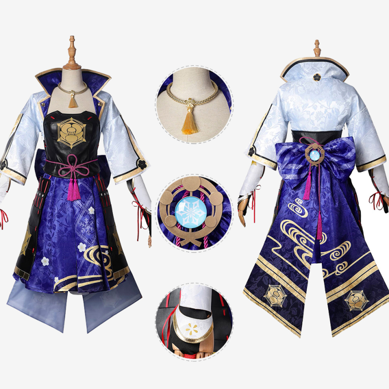 Genshin Impact Kamisato Ayaka Costume Cosplay Dress Unibuy