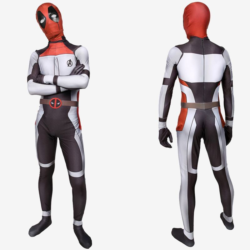 Deadpool Costume Cosplay Suit Avengers Endgame Quantum Realm Jumpsuit Bodysuit Unibuy