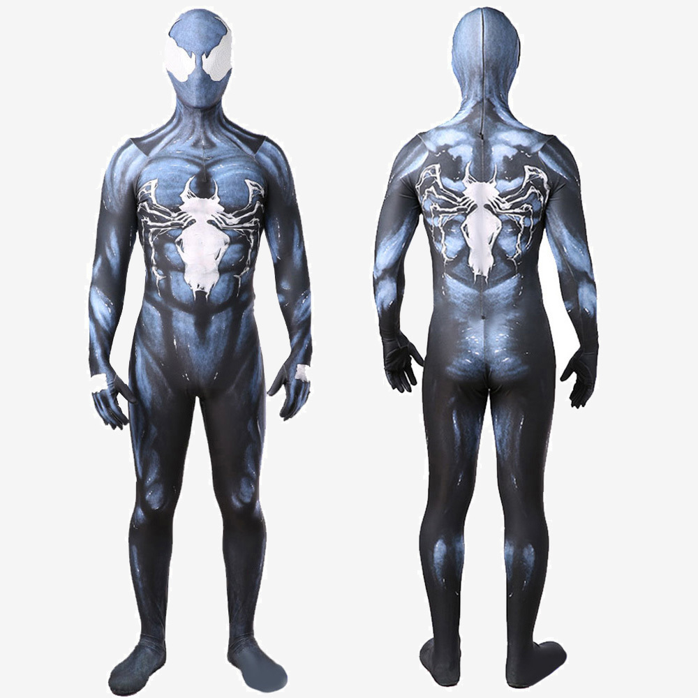 Venom Symbiote Costume Cosplay Suit Spider-Man Eddie Block Jumpsuit For Kids Adult Unibuy