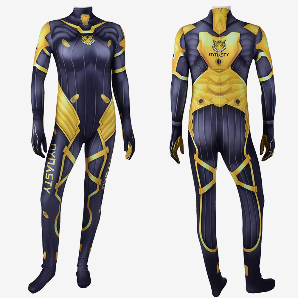 Overwatch DVA Dynasty Costume Cosplay Jumpsuit Bodysuit For Kids Adult Unibuy