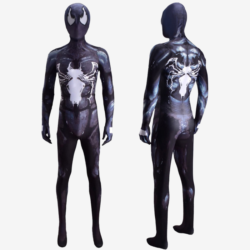 Movie Venom Costume Cosplay Suit Eddie Brock Jumpsuit Bodysuit Unibuy