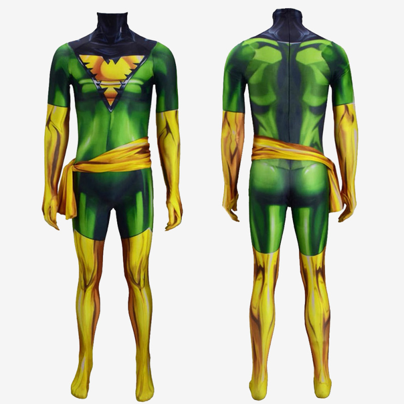 X-Men Phoenix Jean Grey Costume Cosplay Jumpsuit Bodysuit Unibuy