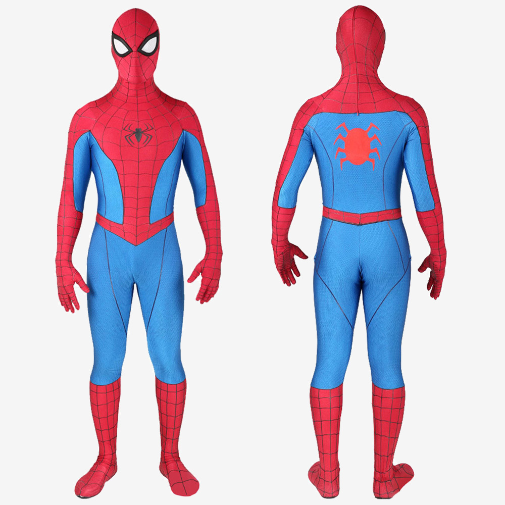 Spider Man PS4 Classic Suit Cosplay Costume For Kids Adult Unibuy
