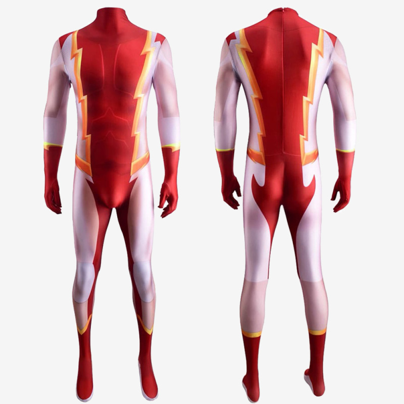 The Flash S7 Impulse Costume Cosplay Bart Allen Jumpsuit Bodysuit Unibuy