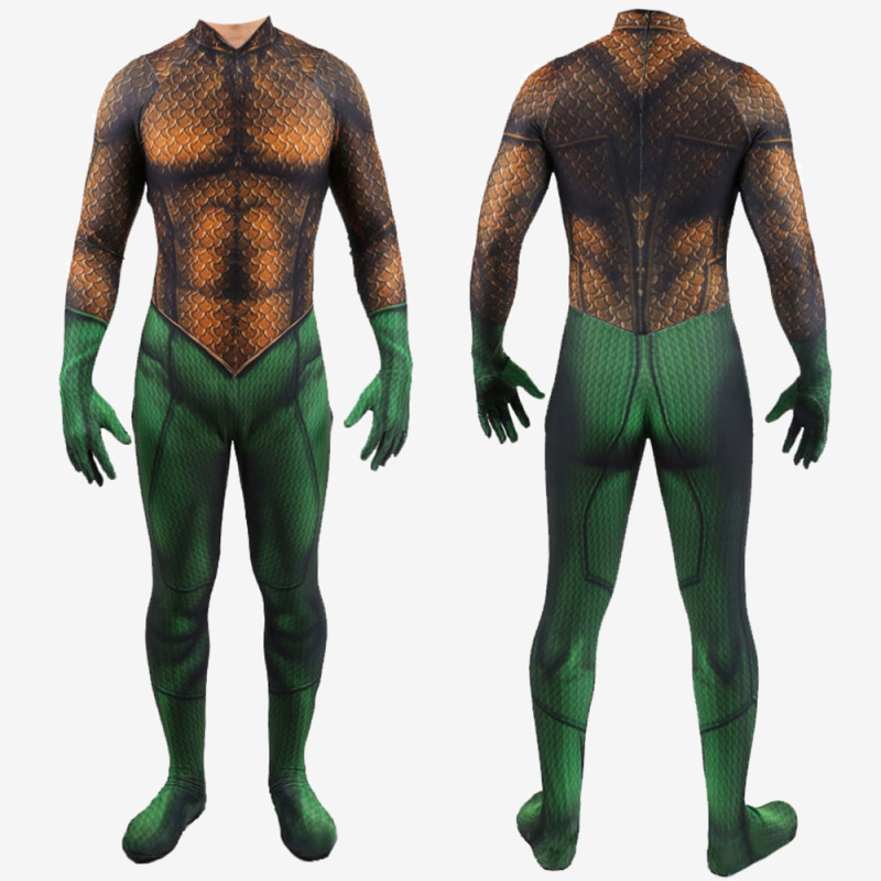 Aquaman Costume Cosplay Suit Arthur Curry Jumpsuit Bodysuit Unibuy