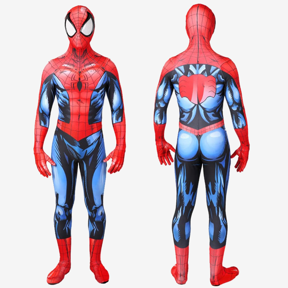 Ultimate Spider-Man Costume Cosplay Suit Comic Ver. For Kids Adult Unibuy