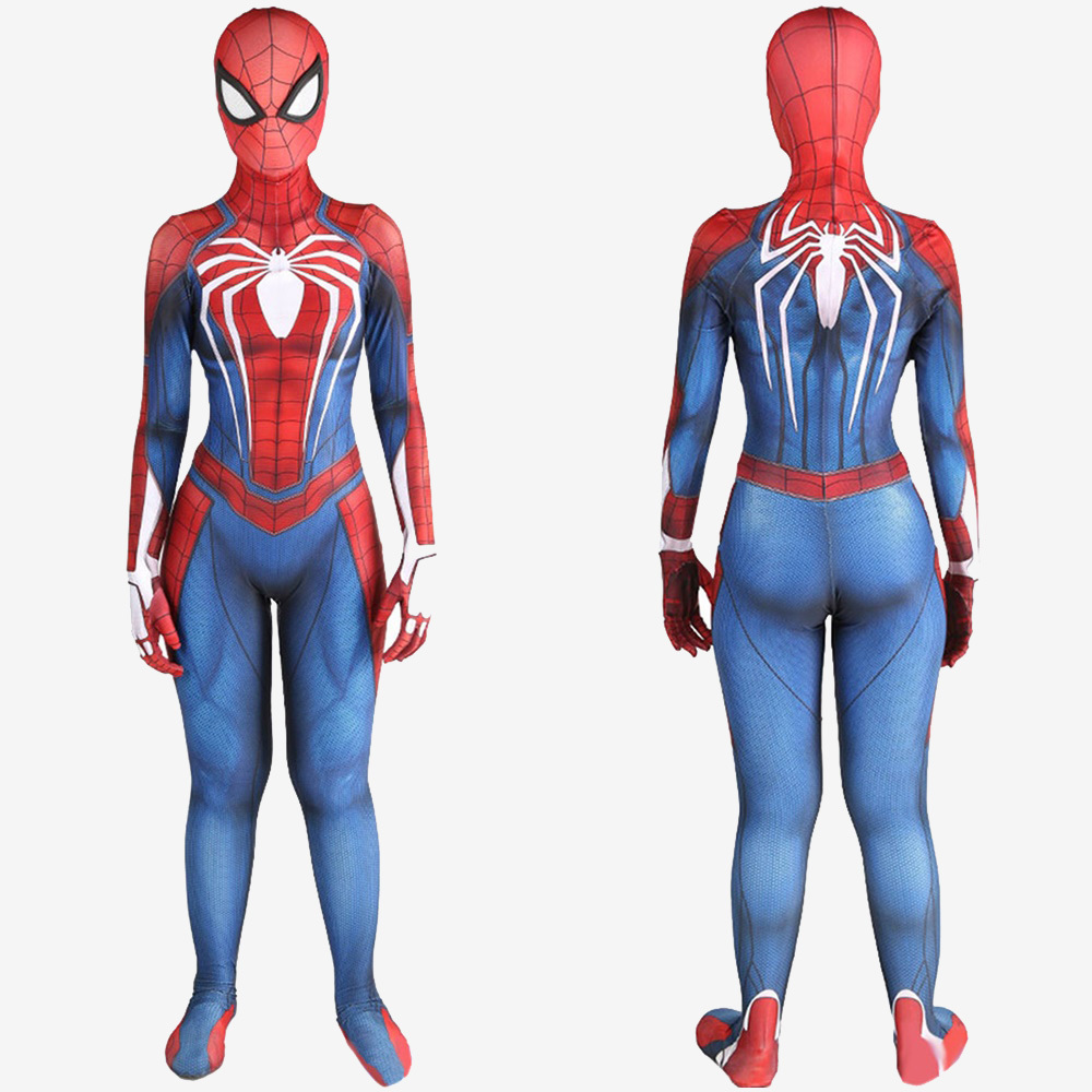 Spider-Man PS4 Costume Cosplay Advanced Suit Female Version Unibuy