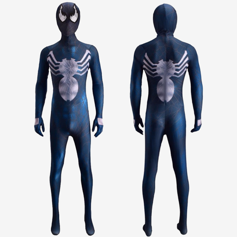 Venom Symbiote Costume Cosplay Jumpsuit For Kids Adult Unibuy