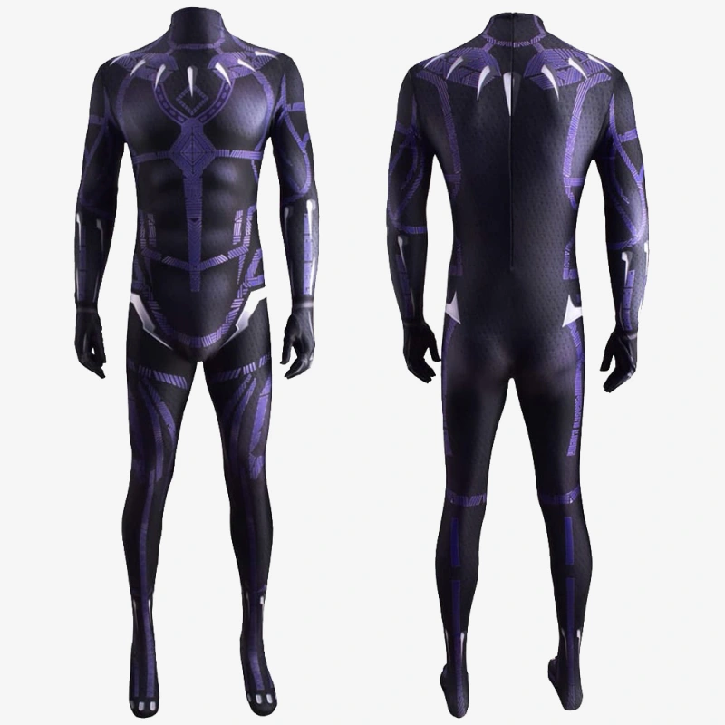 Black Panther 2 Costume Cosplay Suit T'Challa Kids Adult Unibuy