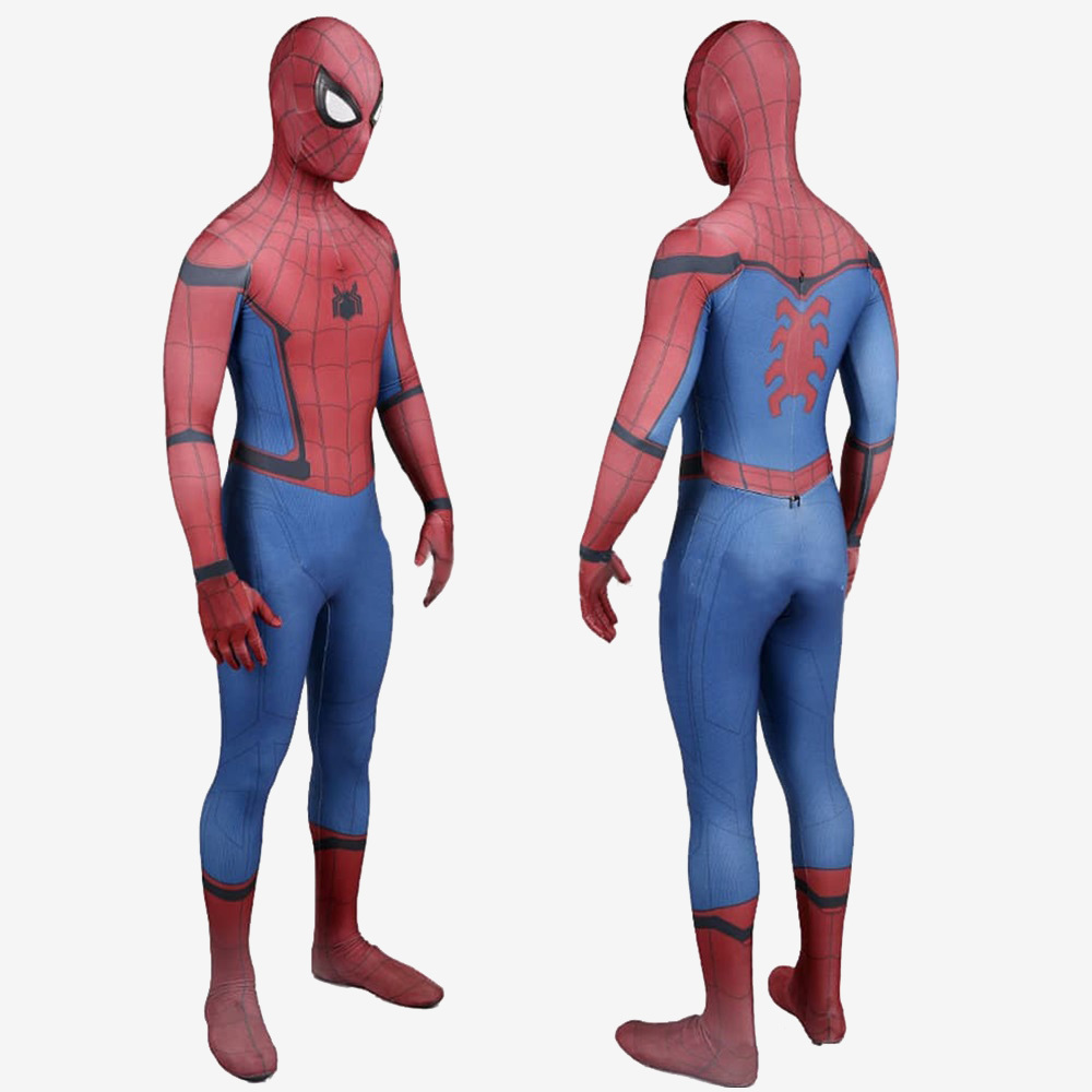 New Spiderman Homecoming Peter Parker Spider-Man Cosplay Costume Suit Unibuy
