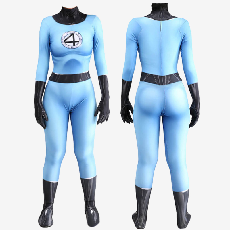 The Fantastic 4 Cosplay Outfits Jumpsuit For Kids Womens Adult Unibuy
