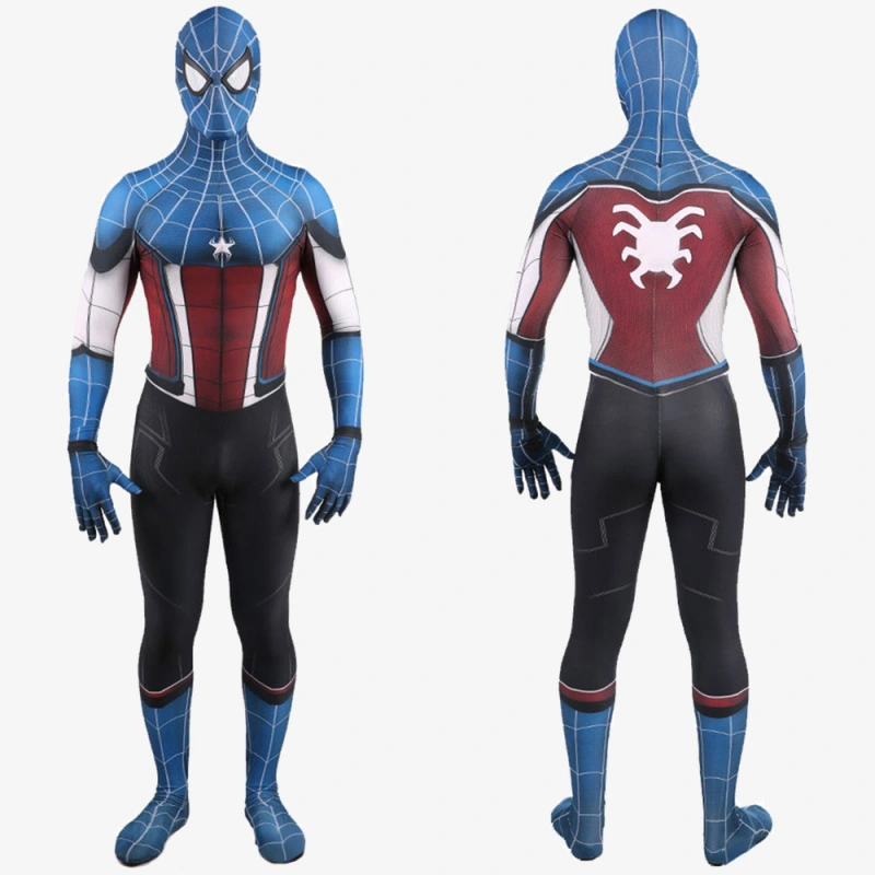 Avengers Captain America Spider-Man Crossover Cosplay Costume Ver 1 Unibuy