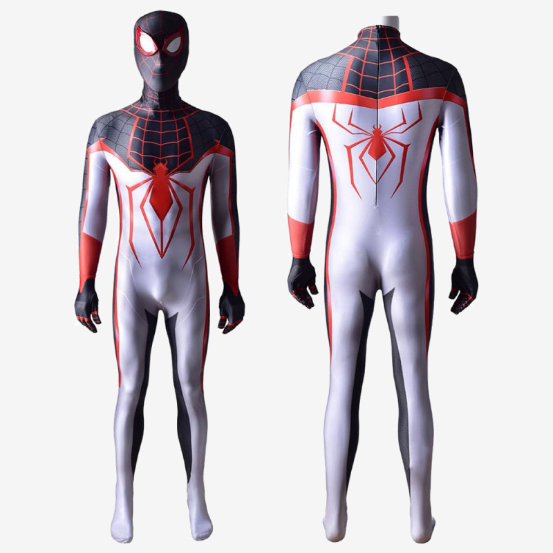 Spider-Man PS5 Costume Miles Morales Cosplay Costume T.R.A.C.K. Suit Unibuy