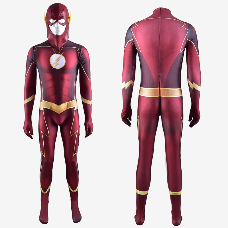 The Flash Season 4 Cosplay Costume Jumpsuit Barry Allen For Kids Adult Unibuy