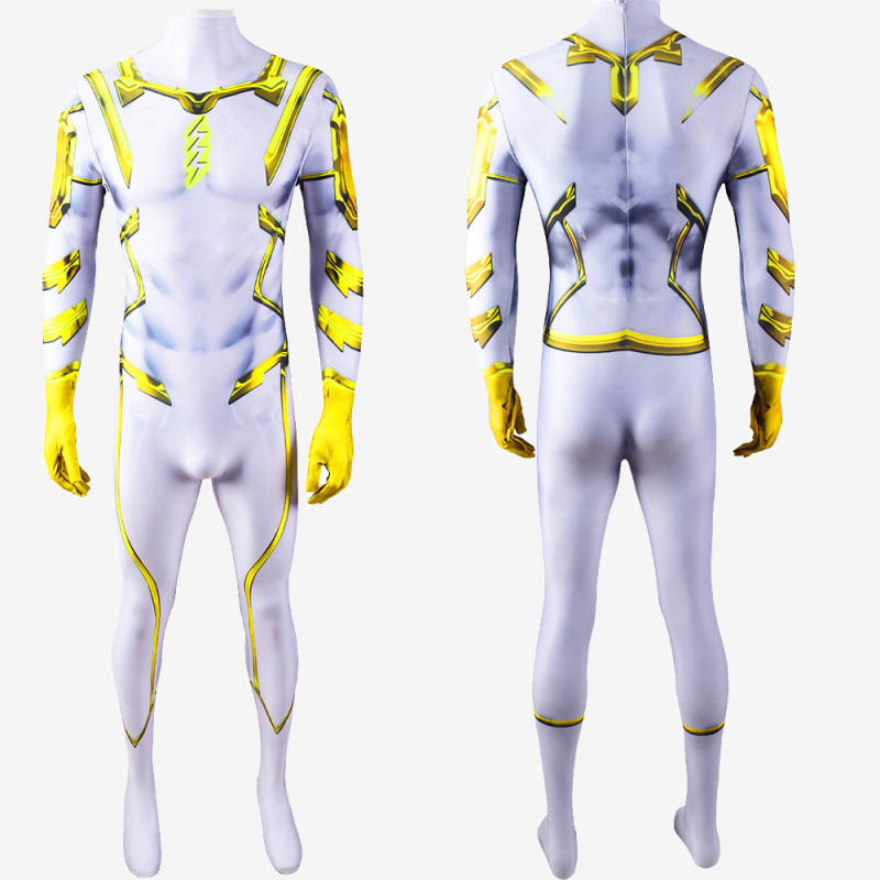 The Flash Season 5 Godspeed Costume Cosplay August heart Suit For Kids Adult Unibuy