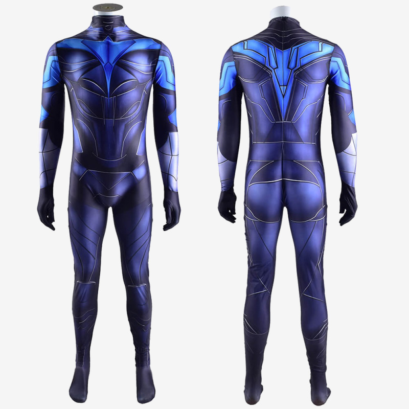 Titans Season 2 Nightwing Costume Cosplay Zentai Suit For Kids Adult Unibuy